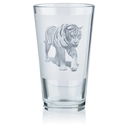 Glass with Tiger