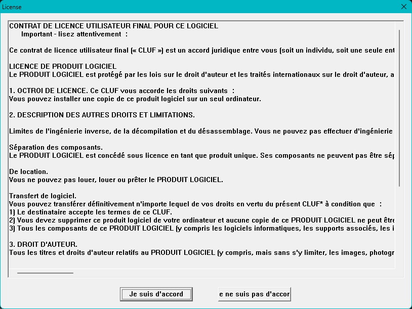 EzCAD2.14.11 Licence in french
