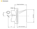 F-Theta Lens for Fiber Laser Dimensions