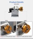 Rotary for Fiber Laser - Sizes
