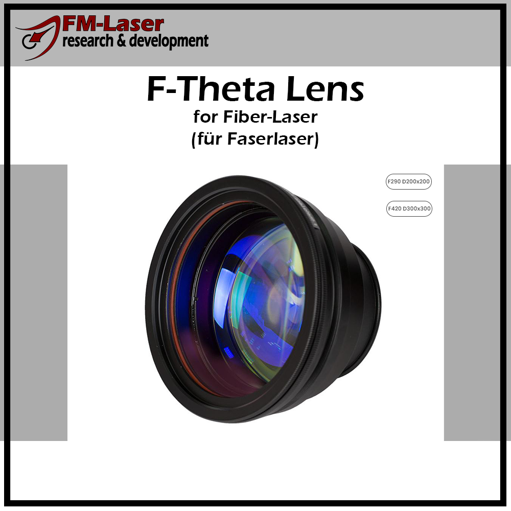 F-Theta Lens for Fiber-Laser