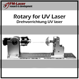Drehvorrichtung für UV Laser - Spannfuttertyp